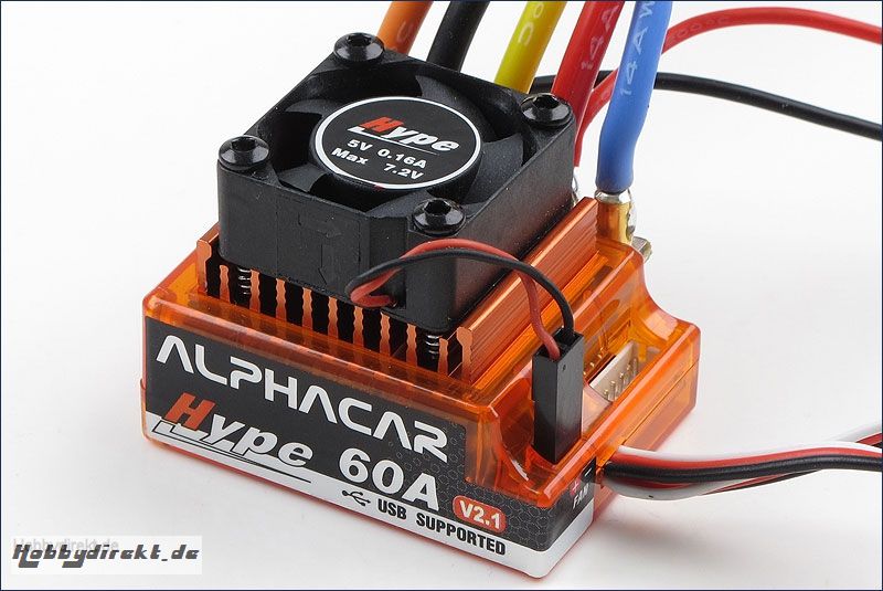 AlphaCar 1/10 BL S/L 60A Hype Kyosho 059-3060