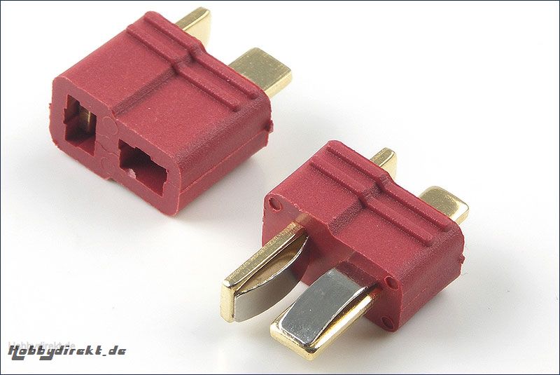 Gold T-Stecker 1 Paar Hype Kyosho 086-1055