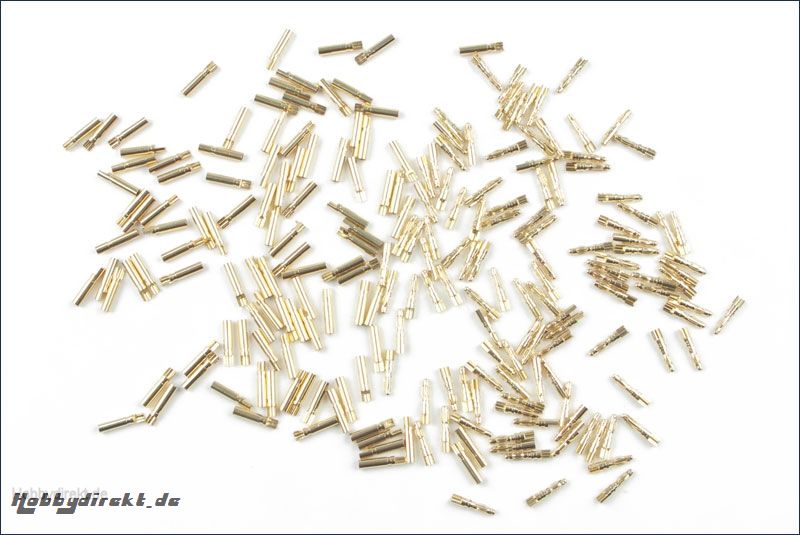 Goldkontaktstecker 4mm 100 Paar Hype Kyosho 086-1140