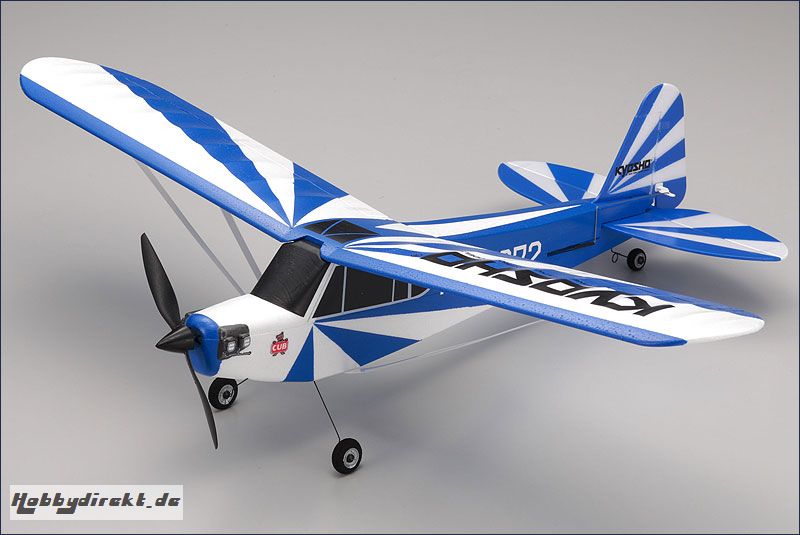 EP Clipped Wing Cub, blau Kyosho 10752CBL