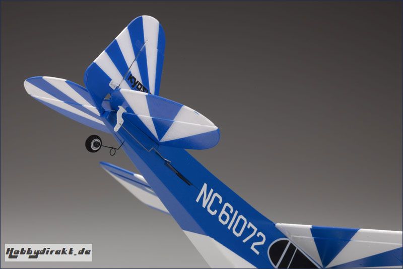 EP Clipped Wing Cub 2,4Ghz r/s, blau Kyosho 10752RS-CBL