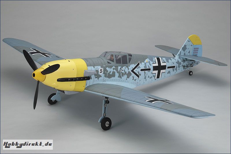 SQS EP Messerschmitt Bf109E 50 ARF Kyosho 10864