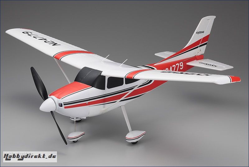 EP aiRium Cessna Skylane VE29 RTR,rot Kyosho 10932RS-R