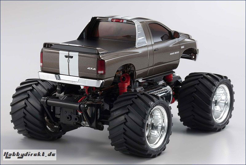 Mini-Z Monster Dodge Ram 1500, silber Kyosho 30086-GM