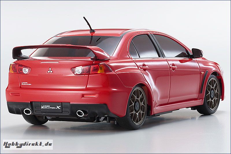 Mini-Z AWD-010 Lancer Evo.X, rot-met. Kyosho 30569MR