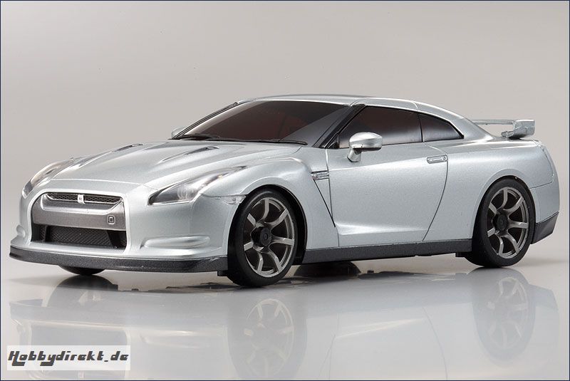 Mini-Z AWD-010 Nissan GT-R, silber Kyosho 30572S