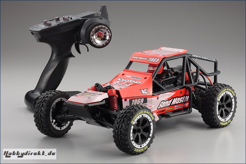 1:10 EP RTR Sandmaster Buggy, rot Kyosho 30831T1