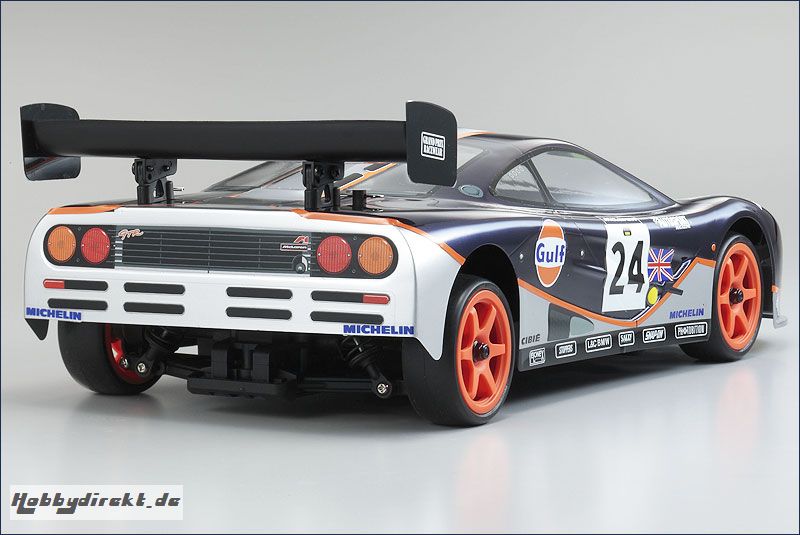 1:10 EP 4WD McLaren F1-GTR Gulf Fazer Kyosho 30905