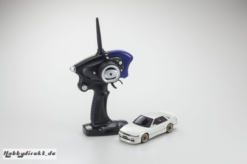 Mini-Z MA020 SPORTS 4WD NISSAN SILVIA AERO (KT19) PERLWEISS (MIT LED) Kyosho 32134PW