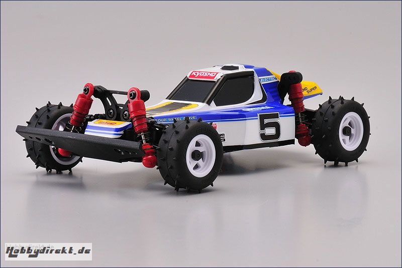 Karosse Chassis,Optima blau/weiss Kyosho 32281BCBW