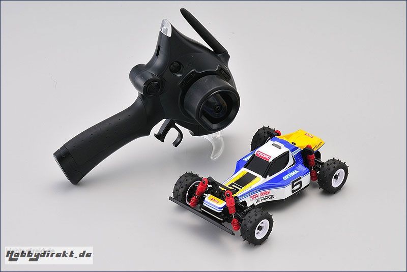 Mini-Z Buggy OPTIMA blau/weiss Kyosho 32281BW