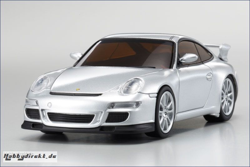 dNano Porsche 911 GT3, silber Kyosho 32402S