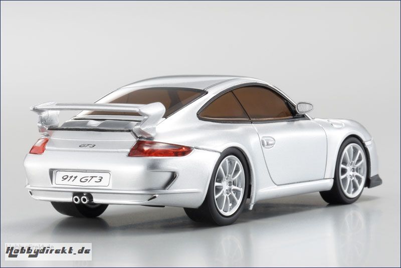 dNano Porsche 911 GT3, silber Kyosho 32402S