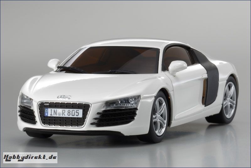 dNano Audi R8 2006 weiss Kyosho 32507W