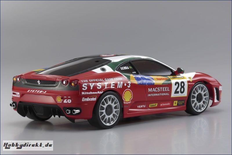 Mini-Z MR-03 BCS Ferrari F430 No28 Kyosho 32804BS