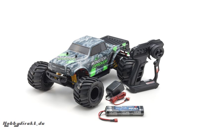 MONSTER TRACKER 1:10 EP (KT232P) - T1 GRUEN READYSET Kyosho 34403T1B