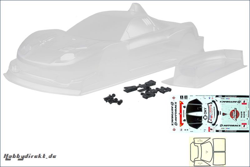 Karosserie 1:10 Honda NSX GT500 2007 Kyosho 39287