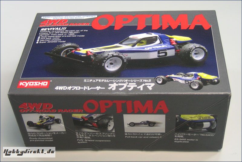 Optima mit Pull Back Motor Kyosho 4003