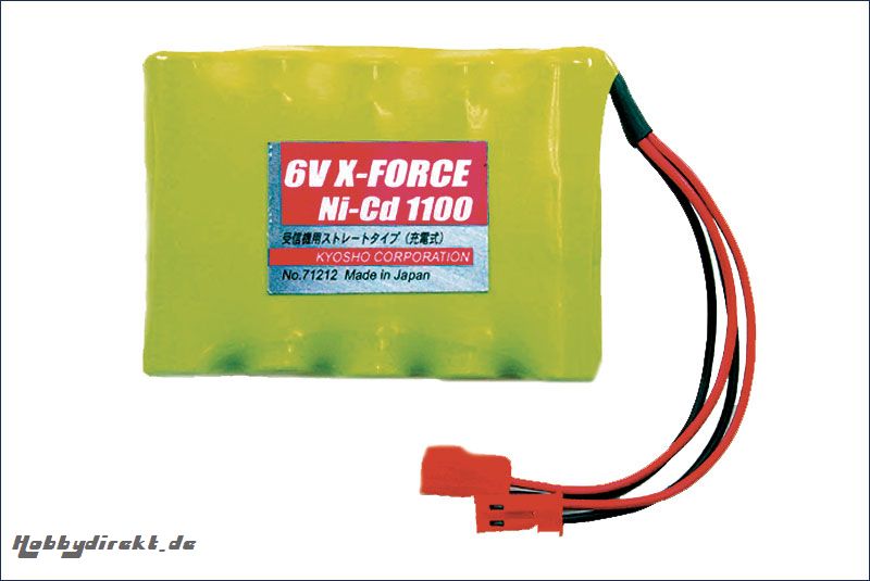 Empfaengerakku 6V/1.100mAh Kyosho 71212