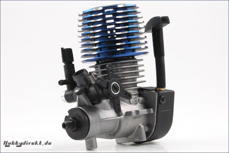 V-Motor 2.5ccm GS-15R, Zylinderkopf blau Kyosho 74901SP