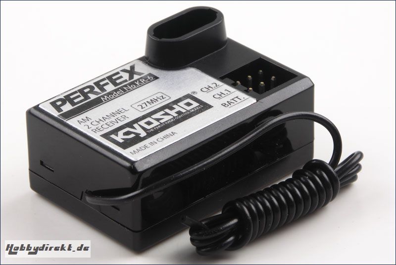 Empfaenger PERFEX KR-6, AM 27Mhz Kyosho 82106-08