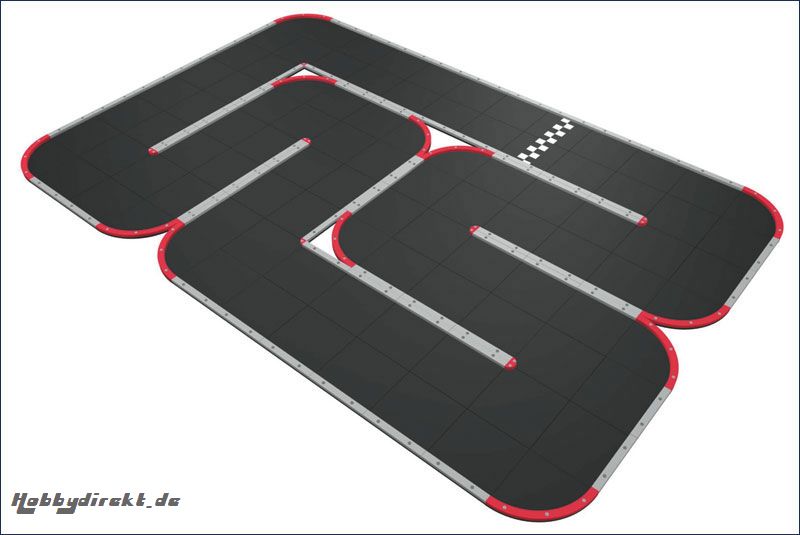 Rennbahnset Erw. Set, Mini-Z Urethane 30 Kyosho 87031-01