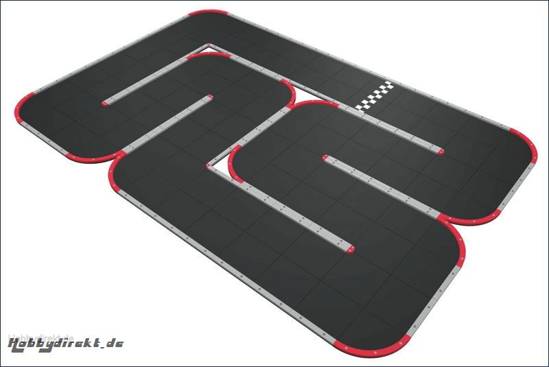 Rennbahnset Erw. Set, Mini-Z Urethane 30 Kyosho 87031-02