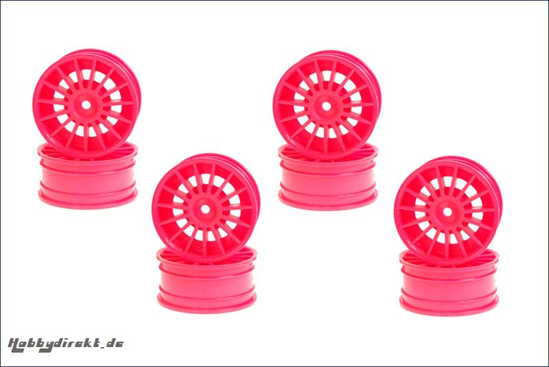 Felge 1/10, 24 mm, Speichen, pink (8) Kyosho 92012-08KP