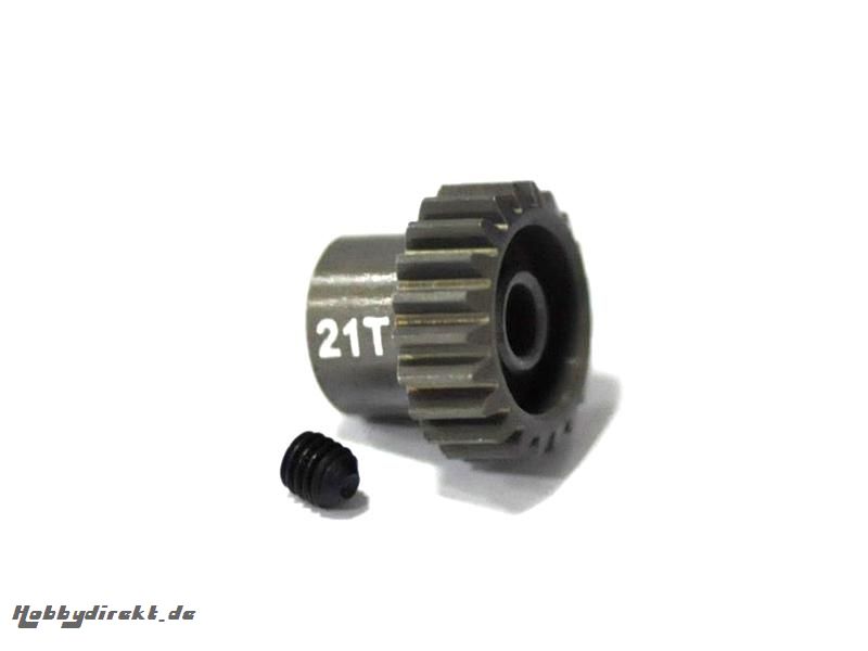 GETRIEBERITZEL ALU 48DPI 21 ZAEHNE 7075 HART Kyosho AM348021