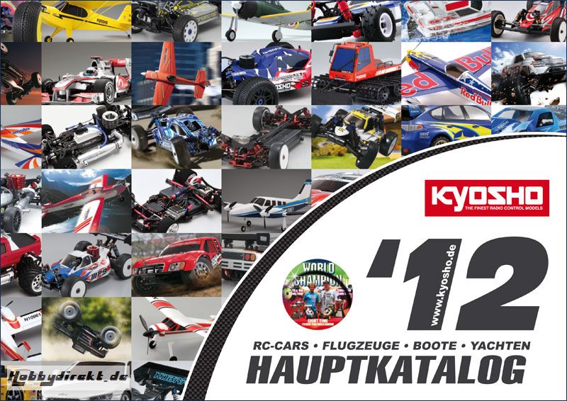 Hauptkatalog KYOSHO 2012 deutsch Hype Kyosho CO-2012