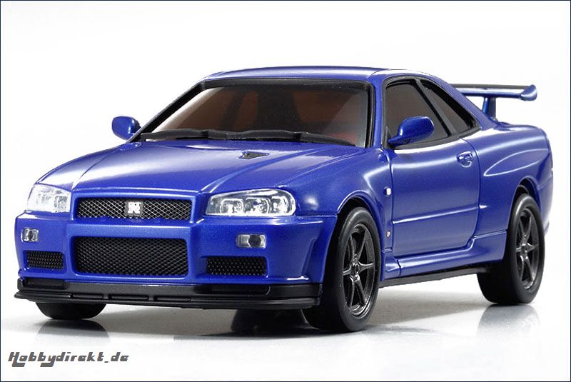 Karosse FX-101MM GT-R R34, blau-met. Kyosho DNX-401-MB