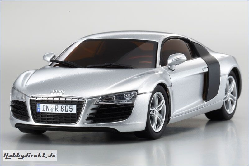 Karosse FX-101MM Audi R8 Silver Kyosho DNX-507-S