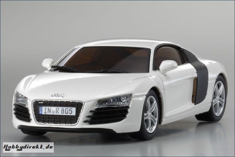 Karosse FX-101MM Audi R8 2006 weiss Kyosho DNX-507-W