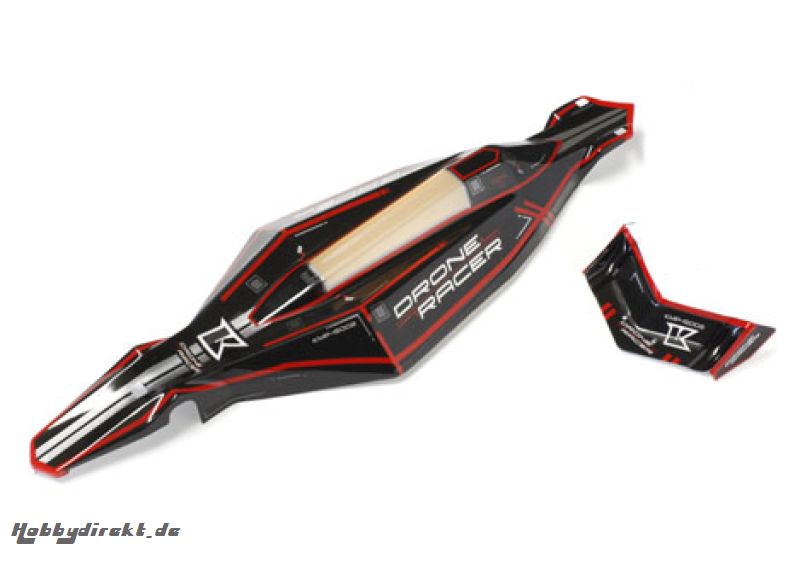 KAROSSERIE DRONE RACER ZEPHIR SCHWARZ Kyosho DRB002BK