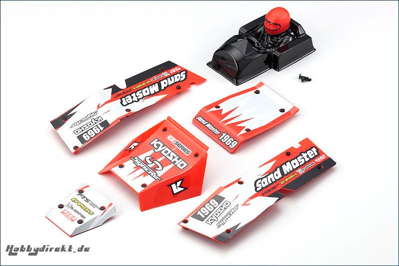 Karosserieteile rot Kyosho EZ005R