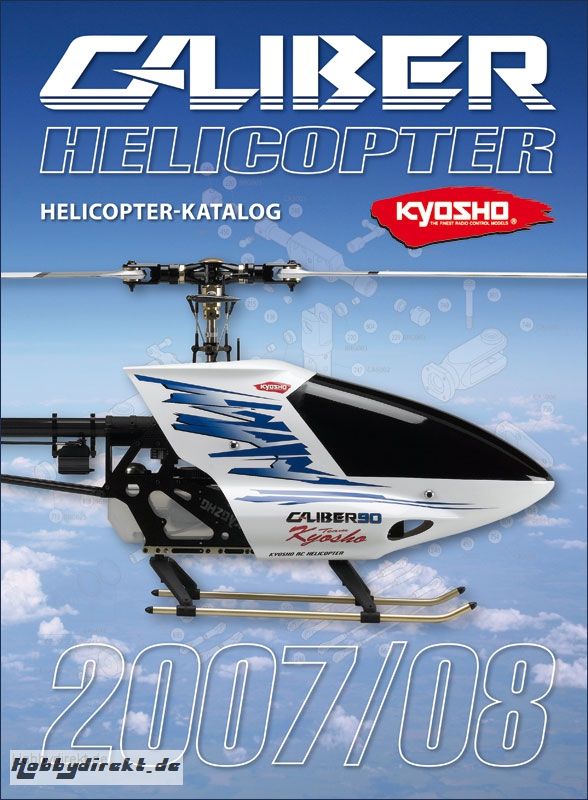 Heli Katalog Kyosho 2007, deutsch Hype Kyosho HK-2007