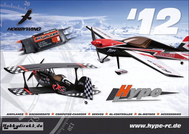 Hauptkatalog HYPE 2012 englisch Hype Kyosho HY-2012E