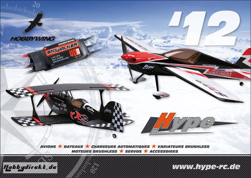 Hauptkatalog HYPE 2012 franzoesisch Hype Kyosho HY-2012FR