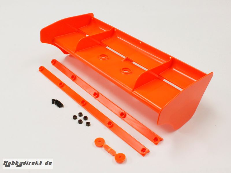 HECKSPOILER INFERNO MP9 TKI4 - NYLON - ORANGE Kyosho IF491KO