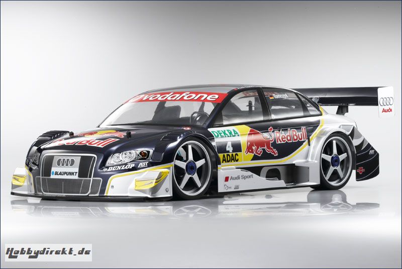 Karosse 1:8 Audi A4 DTM Abt Sp. lackiert Kyosho IGB-101