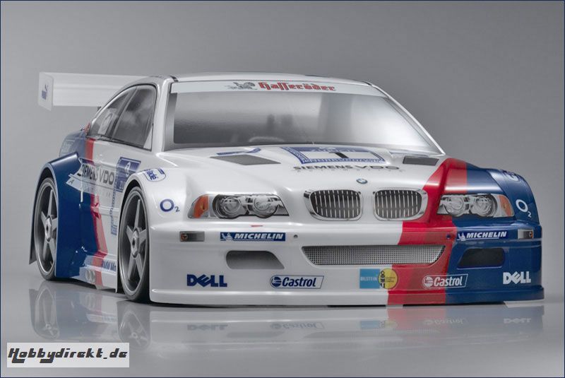 Karosse 1:8 BMW M3 GTR transparent Kyosho IGB-51