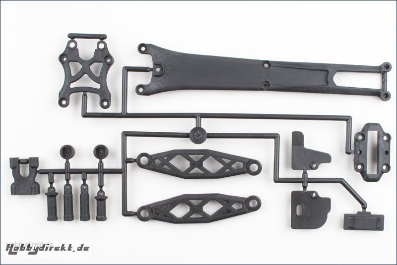 Versteifungsplatte Kohlefaser, oben Kyosho LA-264B