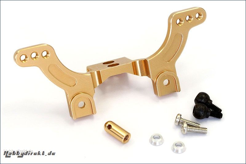 Daempferbruecke hinten, gold Kyosho MBW-016G