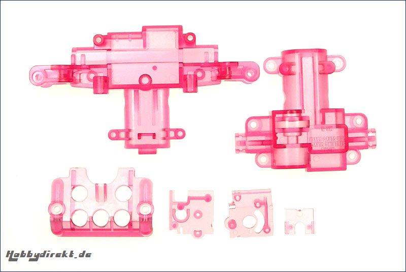 Servogehaeuse rot-transparent Kyosho MMF-03-CP