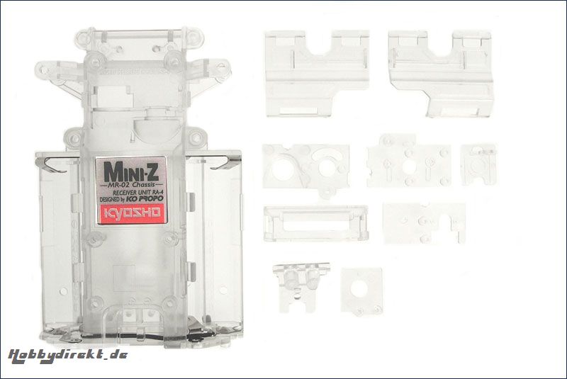 Chassis Mini-Z MR-02, klar-transparent Kyosho MZF-201C