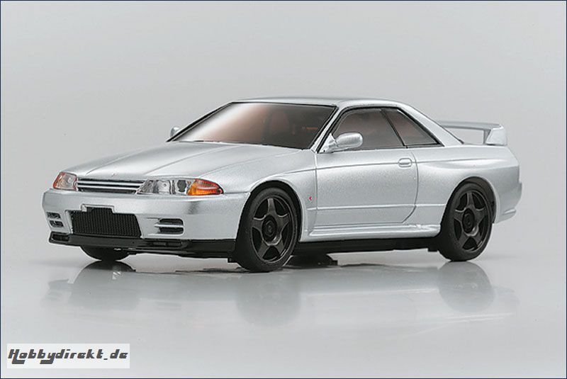 Karosse 1:24 AWD Skyline GT-R R32,silber Kyosho MZG-404-JS