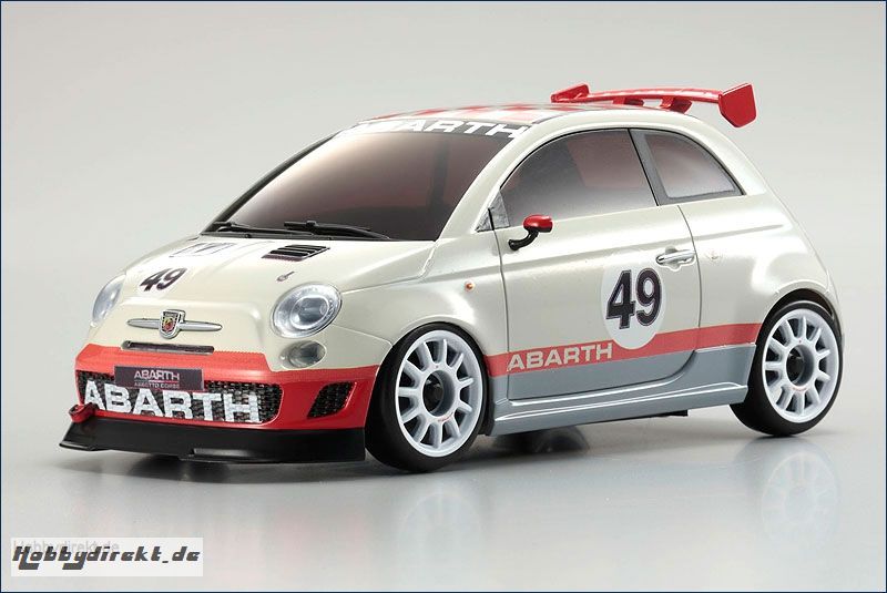 Karosse 1:24 MR-03Abarth 500 Ass. Corse Kyosho MZP-128-IW