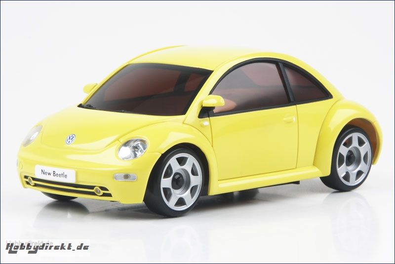 Karosse 1:24 MR-03 VW New Beetle, gelb Kyosho MZP-14-Y