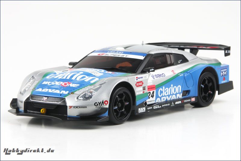 Karosse 1:24 MR-02 WOODONE ADVAN GT-R 08 Kyosho MZP-214-WA