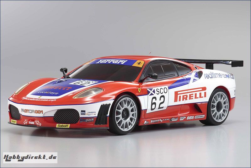 Karosse 1:24 MR-02 Ferrari F430 Scuderia Kyosho MZP-328-SE